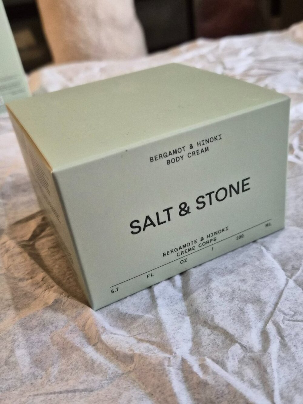 Salt & Stone Body Cream Bergamot & Hinoki